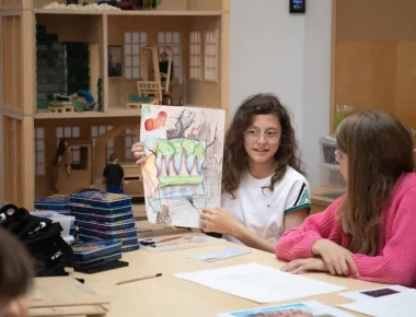 Leren Met En Van Elkaar Foto Maria Van Der Heyden